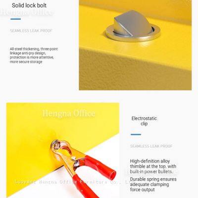 HN-CF87 Compact Flammable Safety Cabinet for Small Business, Countertop Chemical Storage Box With Double Steel Walls and Adjustable Height photo-3