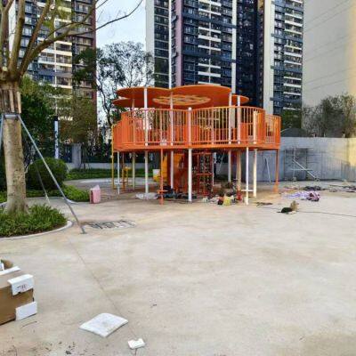 Manufacturer of Large Outdoor Combined Slides With Unique Shapes, Theme Children's Amusement Facilities for Communities and Parks photo-2