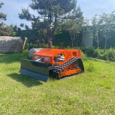 Vigorun VTC550 Cortacésped Mini Robot de Batientes de Pasto, Cuchilla de Arrastre con Control Remoto, de Venta Rápida, Ligero y Portátil