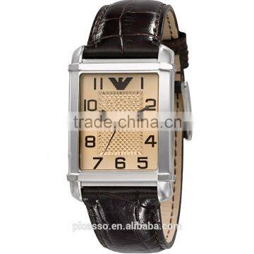Genuine Leather strap watches AR0491