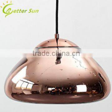 Modern Glossy Decorative Hanging Glass Pendant Light