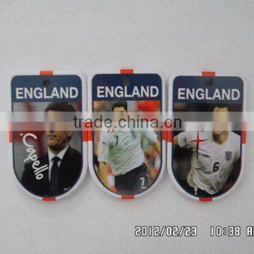 CC soccer sports meet 3d pin badge