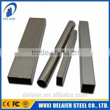 Square stainless 316L steel pipe