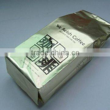 Tin Tie Quad-sealing Coffee Bags With Valve/ Foil Zipper Custom Stand up Pouch photo-5