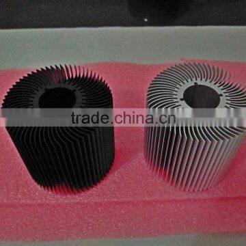 China leading manufacturer competitive price 6000 series extruded aluminum heatsink