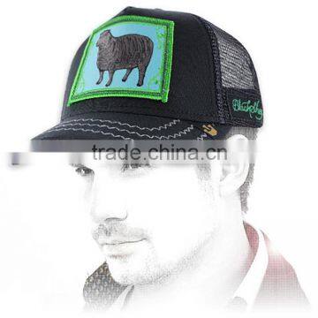 Embroidery Patch Mesh Trucker Cap With Custom Brand photo-2