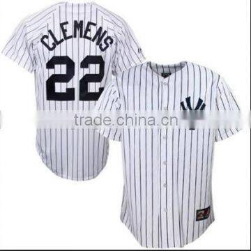 2016 latest fashion oem custom fashion china baseball jersey