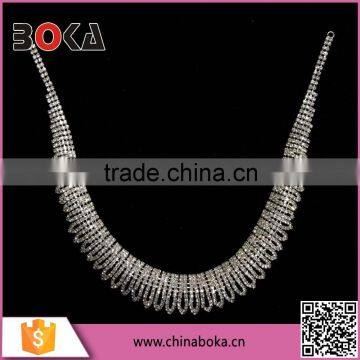 BOKA chunky diamante necklace