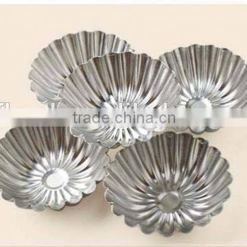 YangJiang factory manufature the best quality stainless steel egg tart mold