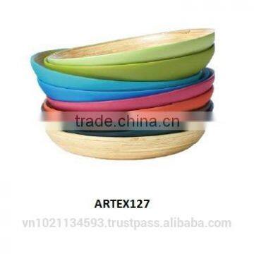 Hot Sale Spun Bamboo Lacquer Pot photo-3