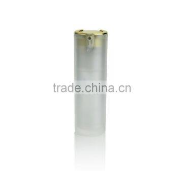 50ml Frosting Cylinder Round Airless Bottle