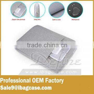 Waterproof Fabric Laptop Sleeve Case Bag Notebook Bag Case For Apple MacBook Pro photo-3