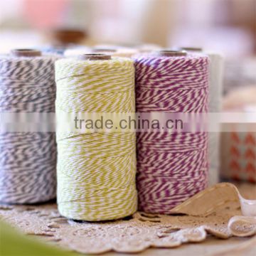 Wholesale 100% Cotton Twine, 110 yard/Spool Bakers twine for Party Gift Packing