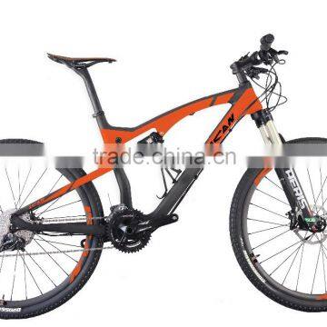 ICAN full suspension mountain bike 27.5 carbon with disc brake for high quality                        
                                                Quality Choice