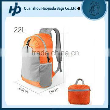 22L Foldable Lightweight Waterproof Travel Backpack,foldable backpack
