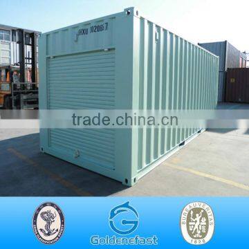 40ft shutter door container customize shipping container price