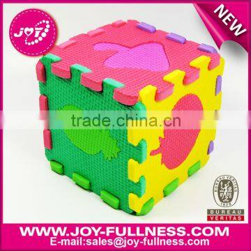 EVA foam puzzle fruit cube