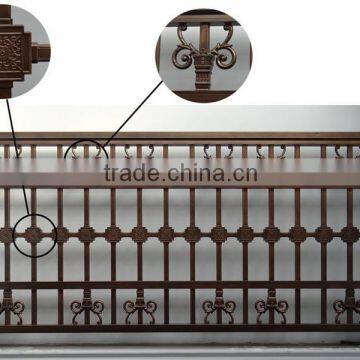 AJLY-802 2015 new design Aluminum Balcony railing parts