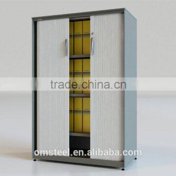 Popular top quality stainless steel metal library using bookcase