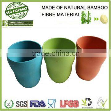 Eco-friendly 100% bamboo fiber square cup