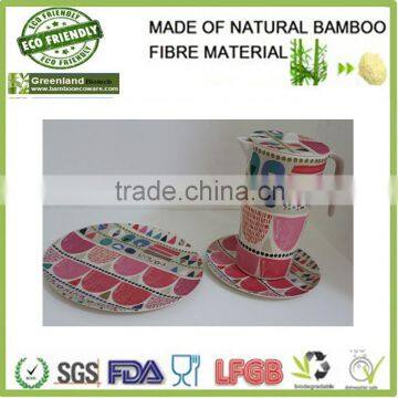 fashion bamboo fibre large water cup,mix&match large eco friendly large cup