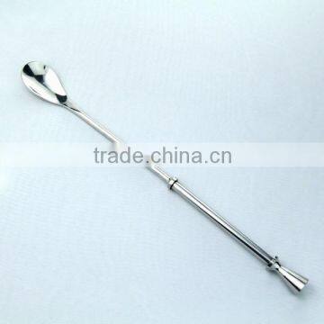 Popular Stainless Steel Bar Spoon Bar Stirrer For Bartenders photo-3