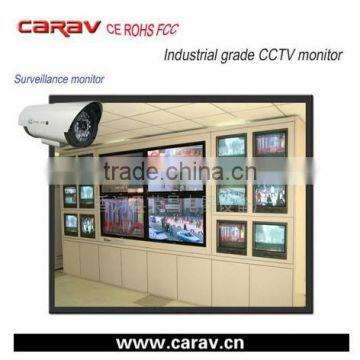 Hot 15inch metal case cctv monitor with best price