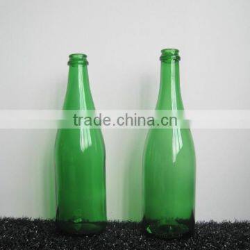 WHOLESALE 750ML GREEN CHAMPAGNE GLASS BOTTLE