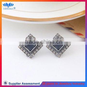 Fashion big crystal stud earrings for women, high-end earring stud