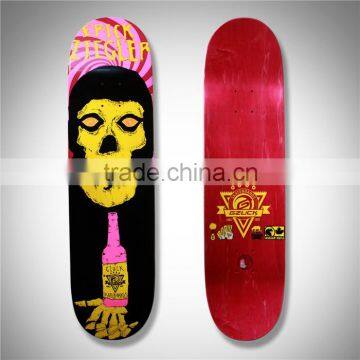 Customized skateboard deck, brand skateboard board, 100% canadian maple deck