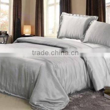 Luxurious Seamless Solid Color Pure Silk Bedding Set