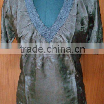 Silk Ladies Top