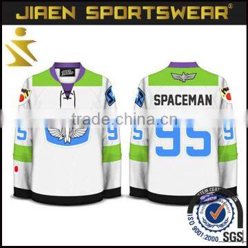 2016 team High Quality Sublimation Ice Hockey Jersey and tops and pants custom cheap team hockey jerseys