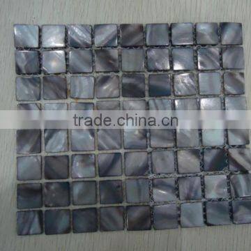 elegant smokey blue shell mother of pearl Mosaic