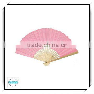 23CM Hot Pink Wedding Paper fan!!!