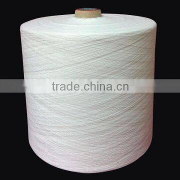 100% POLYESTER RING SPUN, OPEN END YARN FOR WEAVING AND KNITITNG