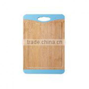 Rectangle Double Side Plastic & Bamboo cutting board