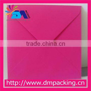 customized pink custom gummed colorful envelopes