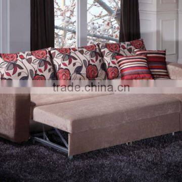 S1989 Storage Foldable Sofa Bedroom Space Saving Furniture photo-6