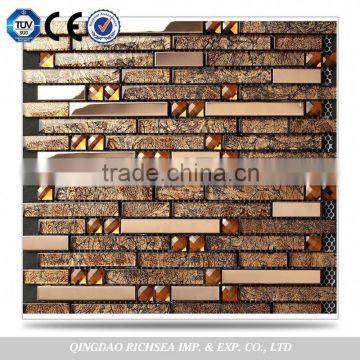 China Supplier Cheap Bathroom Square Glass Mosaic