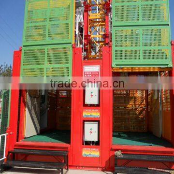 Rack and pinion construction material hoist,construction elevator