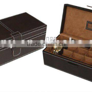 Leather Jewelry and Watch Boxes