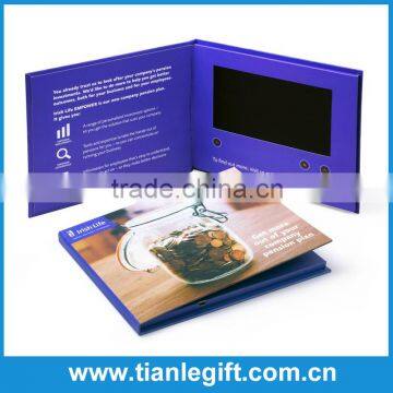 Handmade Paper craft Video in print/POS Video Card/Video Shelf Talker