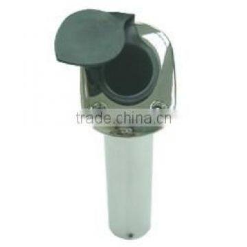 S/S Flush Mount Rod Holder