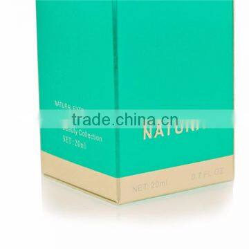 Green Color small cosmetic cardboard boxes