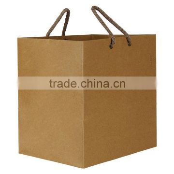 high quality custom printed logo kraft paper bag china