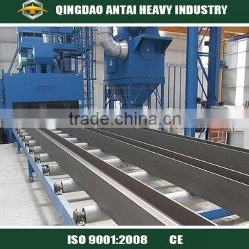 Q69 H beam shot blasting machine /shot blasdter for sale for Large-scale H steel
