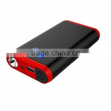 8000mAh Mini LiCo battery jump starter with LCD screen for 3000cc gasoline car