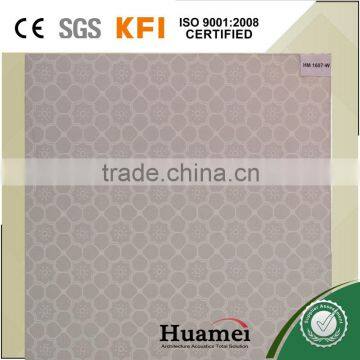 3D plaster ceiling tiles for office and meeting room