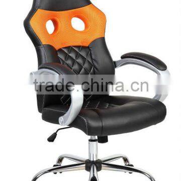 High Back Gaming Racing Leather Mesh Chair photo-4